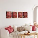 LevvArts Inspirational Wall Art Love Faith Believe Dream Wall Decor Motivaional ... - Image 4