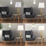 Touch Table Lamps Set of 2, nightstand lamp with USB Ports Bedside 3 Way Touch d... - Image 4