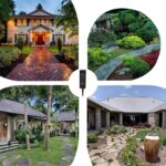 Modern Home Set of 6 Solar Powered LED Path Lights - Modern Deco Design - Light ... - Image 7