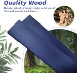 Habudda Floating Shelves, Bathroom Wall Shelf for Home Decor, 30 Inch Natural Wo... - Image 5