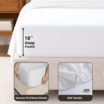 SGI bedding 100% Egyptian Cotton Sheets King Size – Cooling Sheets, Soft Breatha... - Image 4