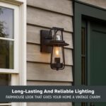 Designers Fountain Stonyridge Outdoor Light Fixture, 13 Inch Exterior Wall Lante... - Image 7