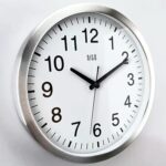 HITO 14" Silent Wall Clock Battery Operated Non Ticking Sweep Movement Glass Cov... - Image 3