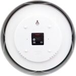 HITO 14" Silent Wall Clock Battery Operated Non Ticking Sweep Movement Glass Cov... - Image 5