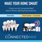 Cree Lighting Connected Max Smart Led Bulb Par38 Outdoor Flood Tunable White + C... - Image 7