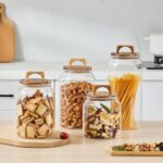 Sweejar Glass Jars for Laundry Room Organization, Half-Gallon Laundry Pods Conta... - Image 7