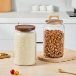 Sweejar Glass Jars for Laundry Room Organization, Half-Gallon Laundry Pods Conta... - Image 9