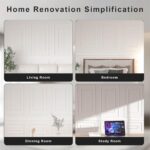 3 Set Peel and Stick Wall Molding Kit, Inner and Outer Layers Style Premade Acce... - Image 5