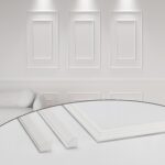 3 Set Peel and Stick Wall Molding Kit, Inner and Outer Layers Style Premade Acce... - Image 6