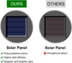Solar Outdoor Lights Decorative 12 Pack, Hanging Solar Garden Lights Waterproof,... - Image 4