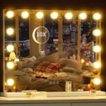 Vanity Mirror with Lights Lighted Makeup Mirror with 15 Dimmable LED Bulbs,3 Col... - Image 7