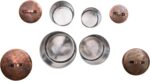 Creative Co-Op 4-Piece Oxidized Stainless Steel Canister Set, Copper-Finished - Image 10