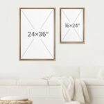SIGNWIN Framed Canvas Print Wall Art Set Mid-Century Modern Paint Strokes Abstra... - Image 7