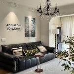 Luxury Hanging Wall Decor, Vertical Wall Art with Transparent Bead Chain, Exquis... - Image 5