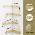Fire Escape Wall Shelf - Modern City Style 4-Tier Corner Wall Shelves, Easy to I... - Image 3