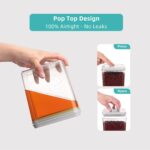 Ankou Food Storage Containers Pop Airtight Food Storage Containers with Lids for... - Image 4