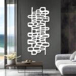 Cadeali Abstract Geometric Metal Wall Art, Modern Circles Metal Decor, Minimalis... - Image 7