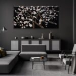 Large Canvas Wall Art Decor Oversized Black and White Wall Art For Living Room T... - Image 5