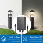 SUNVIE All-in-One LED Landscape Lighting Kit, 8-Pack Low Voltage Pathway Lights ... - Image 4