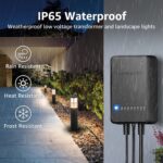 SUNVIE All-in-One LED Landscape Lighting Kit, 8-Pack Low Voltage Pathway Lights ... - Image 8