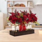 BLEUM CADE Centerpiece Table Decorations - Mason Jar Lights Centerpiece for Kitc... - Image 6