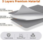 StorageTastic 4 Pack Bed Sheet Closet Organizers and Storage,Sturdy Foldable Sto... - Image 4