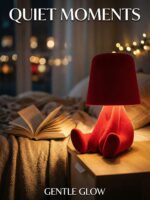 Bedside Touch Control Table Lamp, Golden Decor Thinker Statue LED Table Lamp wit... - Image 6
