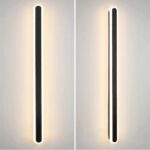 Outdoor Waterproof Long Background Wall Lamp, Modern LED Exterior Sconce, Simple... - Image 5