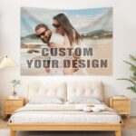 Nenntbriy Personalized Custom Tapestry Image Text Custom Tapestry Wedding Funny ... - Image 7