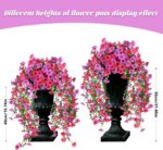 Artificial Flowers for Outdoors, UV Resistant 2 Bundles Fake Silk Flowers for Ou... - Image 8