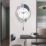 Dankeit Wall Clock, Silent Non-Ticking Quality Quartz Battery Operated with Pend... - Image 6