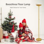 BoostArea Torchiere Floor Lamp, 24W Super Bright LED Standing Lamp, 3000K Steple... - Image 9