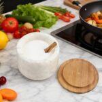 Salt and Pepper Spice Cellar, Marble Container for Coffee, Sugar, Spices and Can... - Image 5