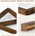 Fun Memories 16x20 Picture Frame - Solid Walnut Wood Poster Frame, Handcrafted R... - Image 4