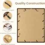 Fun Memories 16x20 Picture Frame - Solid Walnut Wood Poster Frame, Handcrafted R... - Image 6