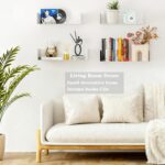 Metal Bali Floating Wall Shelves 15.5IN for Storage and Decor Wall Mounted CD DV... - Image 4