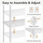 M2 Heavy Duty Clothes Rack, Expandable Large Clothing Rack from 8'4"-11'2", Clos... - Image 7