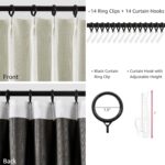 Treatmentex Natural Beige Pinch Pleated Blackout Curtains for Living Room, 95% L... - Image 4