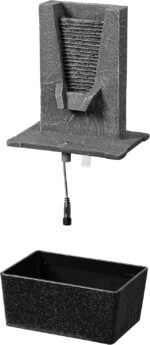 Zen Tabletop Indoor Water Fountain - Indoor Waterfall with LED Light, Relaxing W... - Image 7