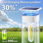 Solar Pathway Lights 8 Pack Solar Outdoor Lights with LED Tungsten Filament Bulb... - Image 3