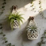 Macrame Plant Hanger Set of 2, Boho Wall Hanging Planter for Up to 6 Inch Pots -... - Image 10