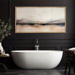 MUDECOR Extra Large Framed Canvas Print Wall Art Abstract Mountain Hues Modern M... - Image 5