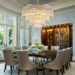 31.5" Gold Clear Glass Crystal Chandelier 18-Light Modern Crystal Pendant Ceilin... - Image 6
