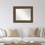 Amanti Art Bronze Wall Mirror 30x36 Ballroom Bronze Rectangle Bathroom Mirror fo... - Image 5