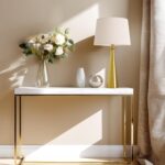 Oneach 25.75" Modern Table Lamp Set of 2, Bedside Lamps with USB Ports, Brass Go... - Image 9