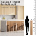 Art3d WPC Wainscoting Panels, 16-Pack 48 x 6 Inch 3D Wall Accents for Interior W... - Image 7
