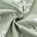 FMFUNCTEX 100% Blackout Floral Curtains for Bedroom, Sage Green Curtains 84 inch... - Image 9