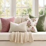 MIULEE Decorative Throw Pillow Covers 18x18 Pack of 2 Blush Pink Spring Couch Pi... - Image 4