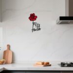 AUDRWALL Faith Hope Love Metal Wall Decor 3 Pieces Inspirational Black Letter Si... - Image 8