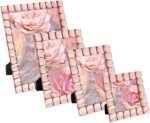 Isaac Jacobs Decorative Sparkling Jewel Picture Frame, Photo Display & Home Déco... - Image 5